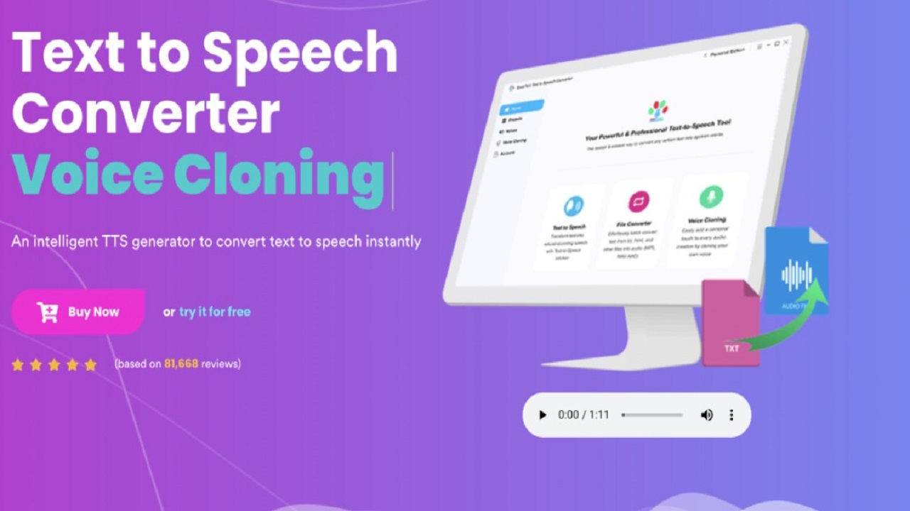 Converting Text to Speech with EaseText’s Ultimate Solution